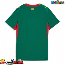 Camisa de Futebol Senegal Equipamento Secundário Mulheres Mundo 2026 Manga Curta